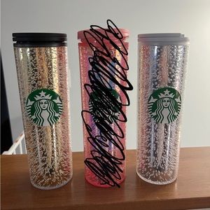 Starbucks Bubbled Tumbler Holiday Collection